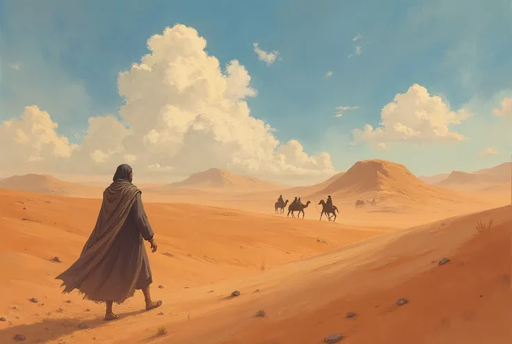 The Exodus of Moses、Singh's Wilderness、A desert、A desert、A desert