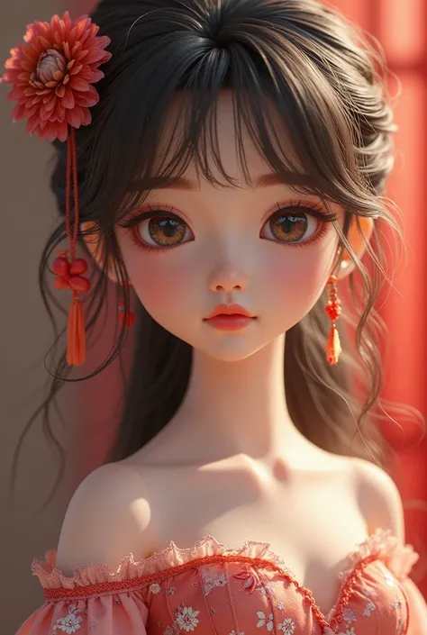 The background text of the big subtitle is Nora doll sharing session, the model must look like a beautiful doll. Other than Nora, the other doll sharing sessions must use Chinese characters horizontally