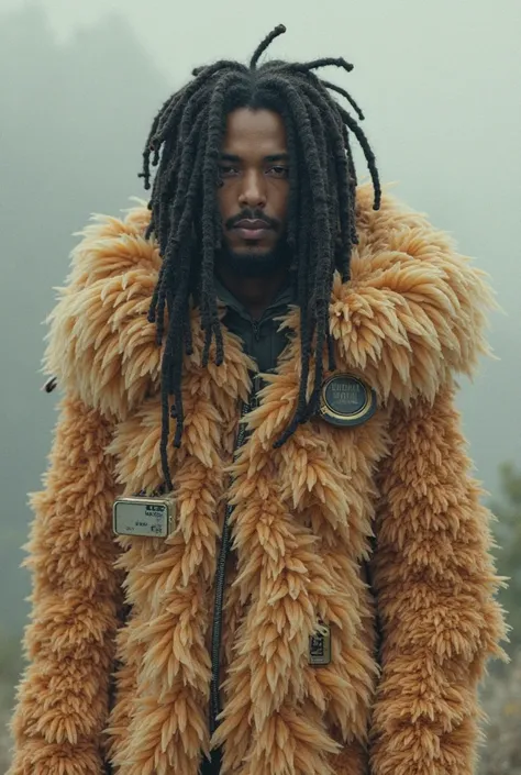 Make a nonchalant dread head with a furry costime