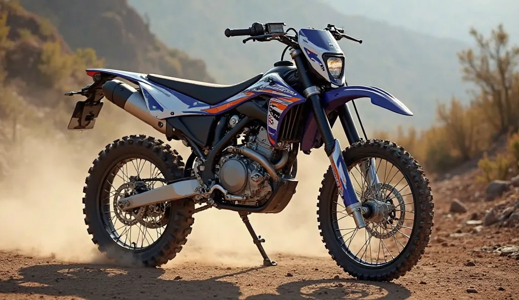 Create image of Yamaha WR250F liftside 