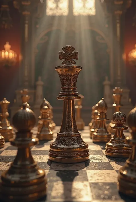 Chess board King 