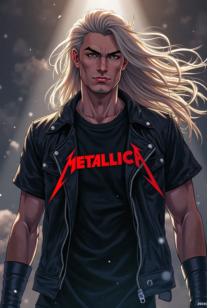 metallica band member anime design