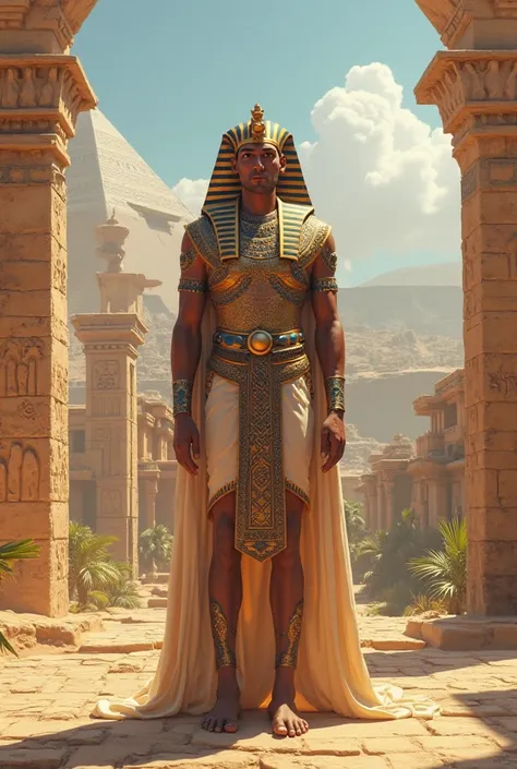 Sure! Here are five detailed image prompts inspired by ancient Egyptian scenes: