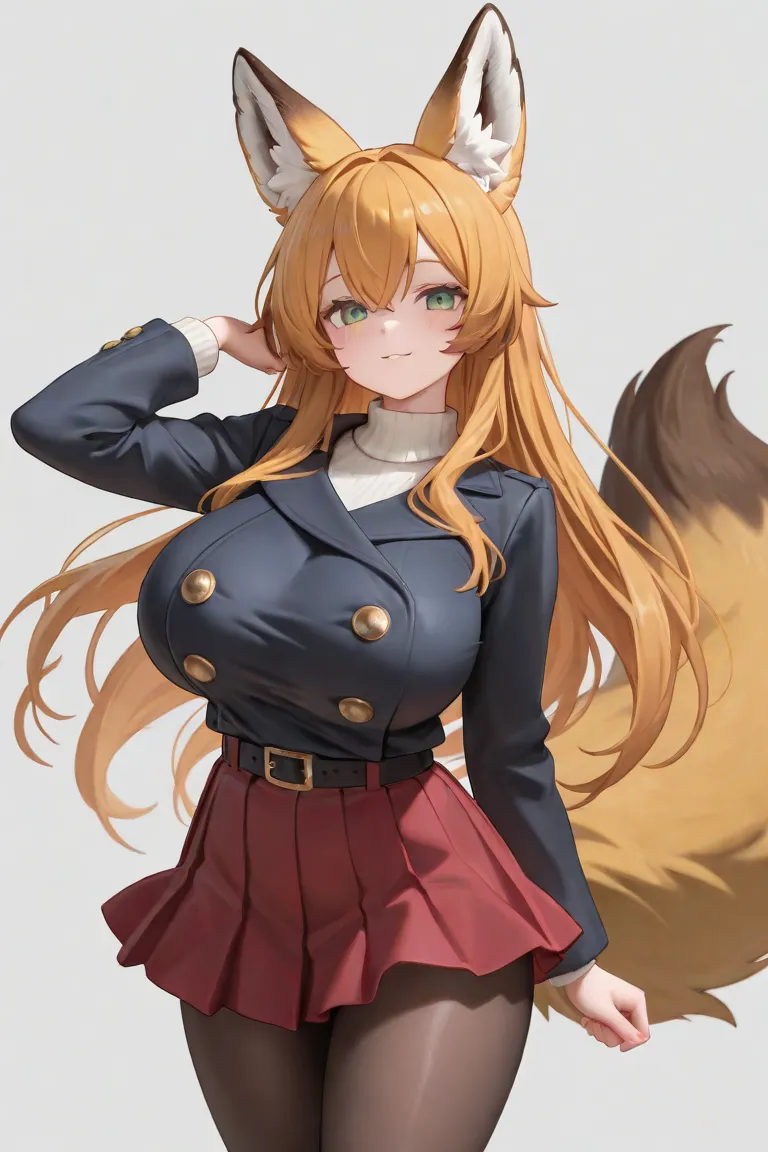 Big breasted fox older sister