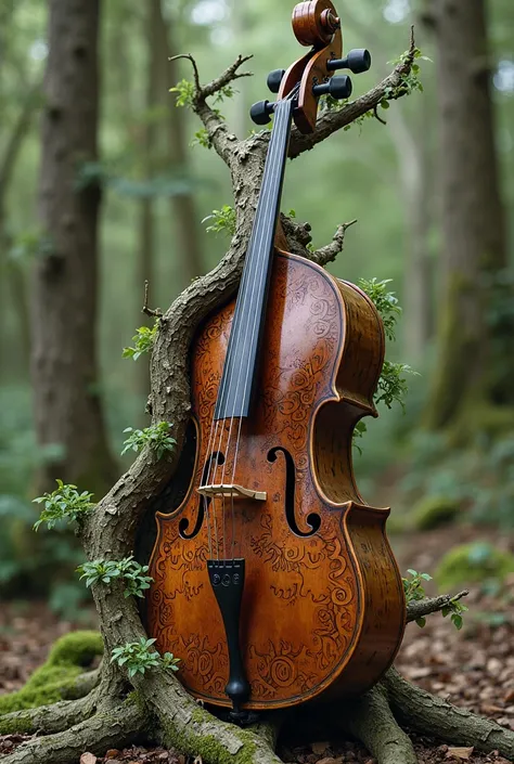 A tree cello 