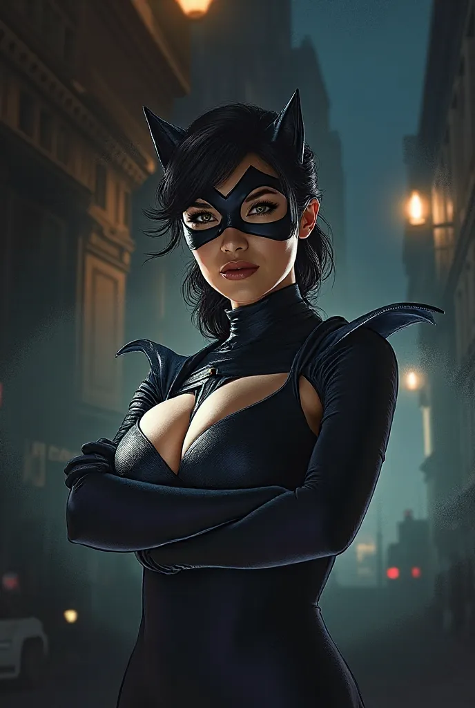 Sexy Catwoman-style kitten