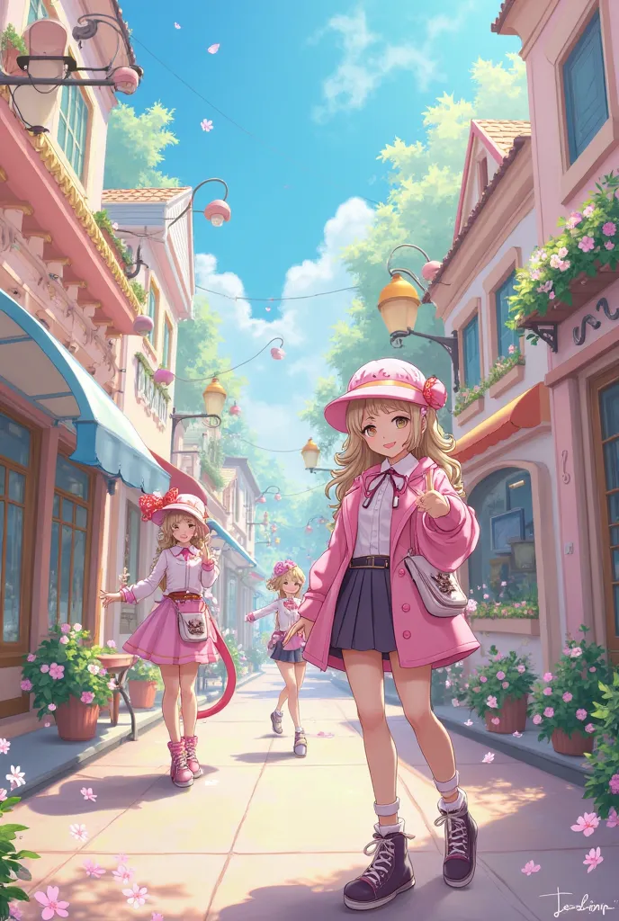 I want the street to be more girly, cute , chick