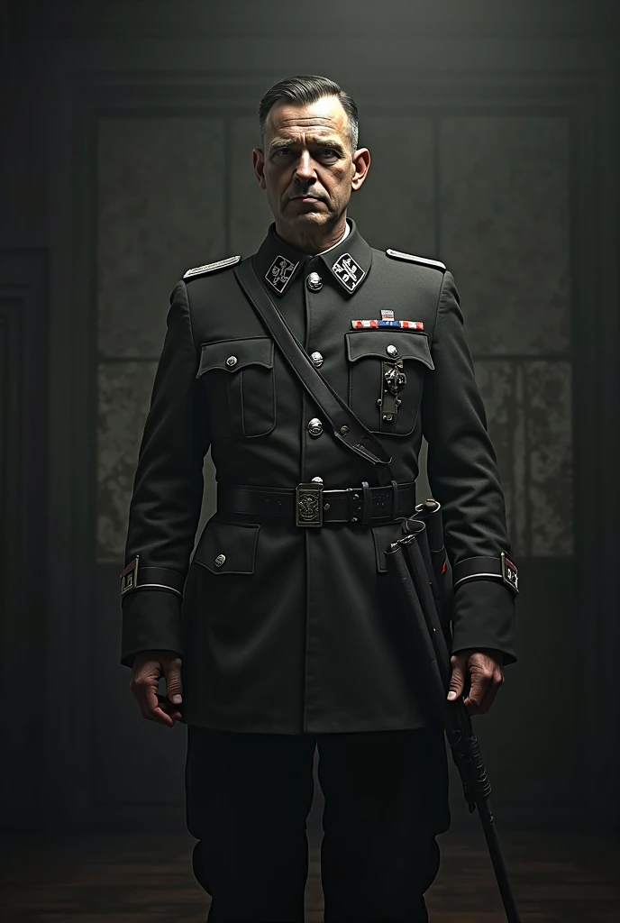 man, German nazi uniform, 