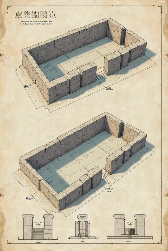 a plan of a cistern with dimensions of length 2.8 meters, width 2 .2 meters and a height of 1.8 meters 