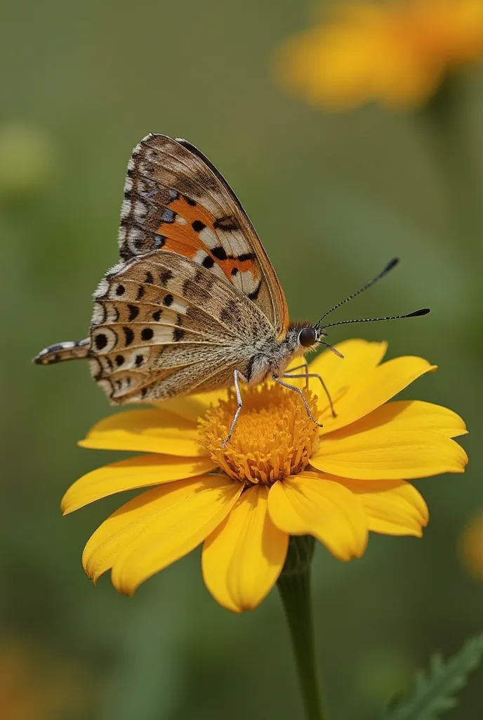 The butterflies take the leaves of the wormwood, grind them finely and apply them to the wings of the glass wing. Then they use calendula petals, place a compress and drip wild honey on the wound to help speed recovery.