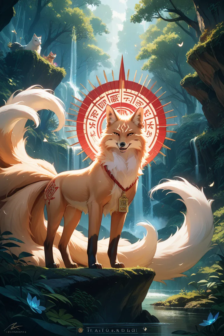 The Japanese monster Kitsune is cool