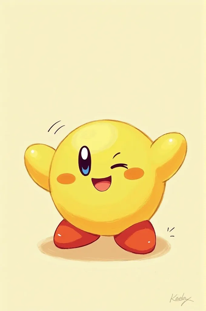 Keeby yellow the kirby