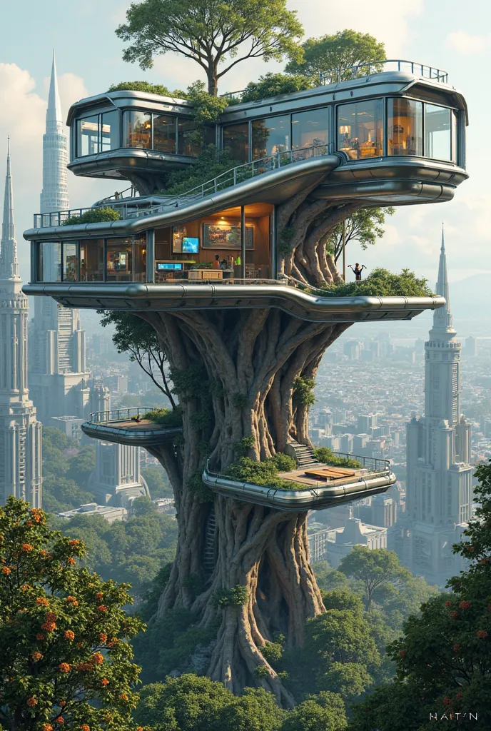 The Tree House of Technology City