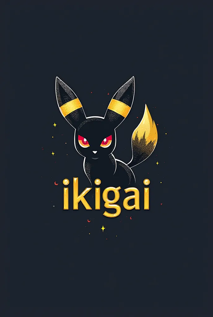 Logos for IKIGAI name t-shirt, Pokémon card store
 Use the Pokemon Umbreon c