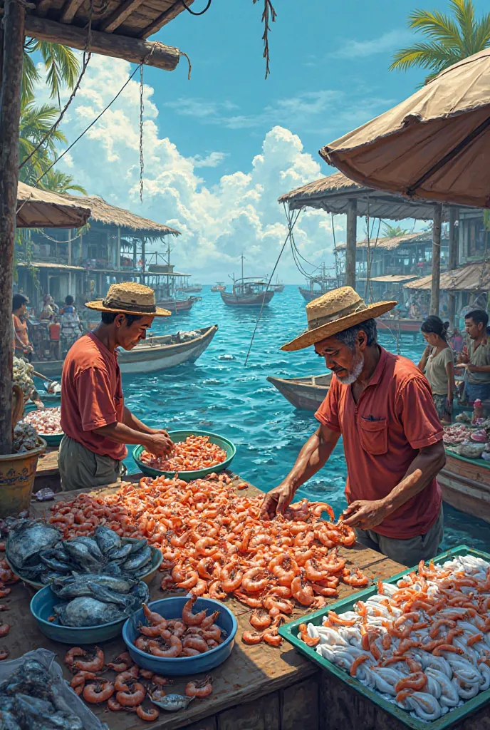 Filipino exporting seafoods