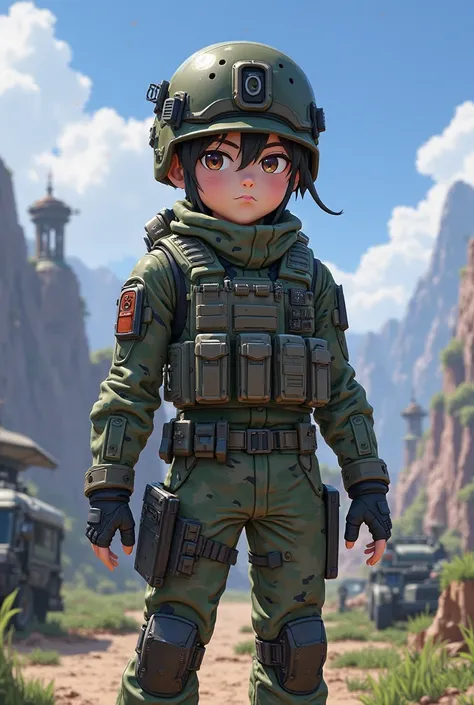 anime minecraft military skin in minecraft