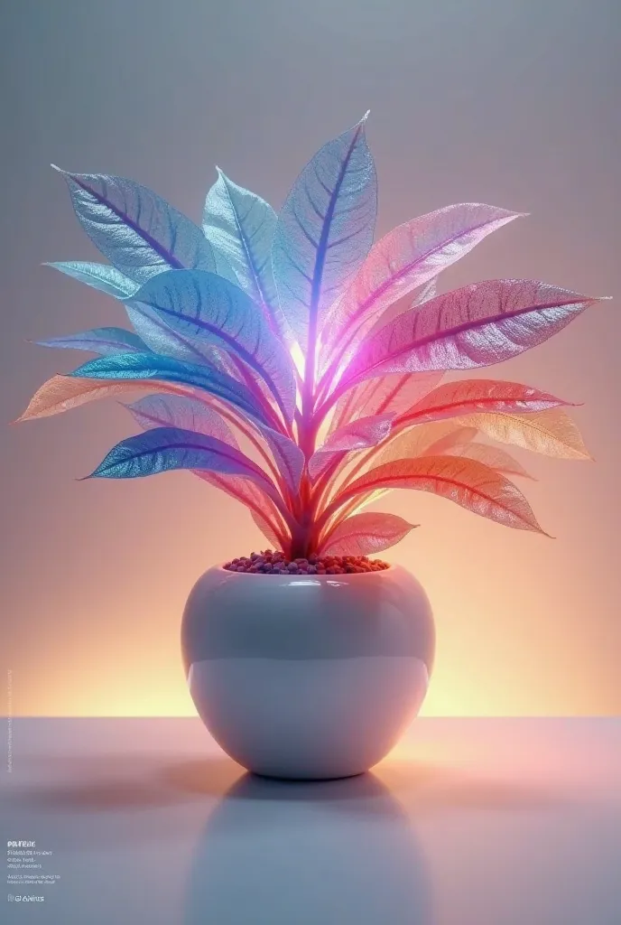 Create an advertisement to sell a product that is a plant that changes color depending on your emotions 
