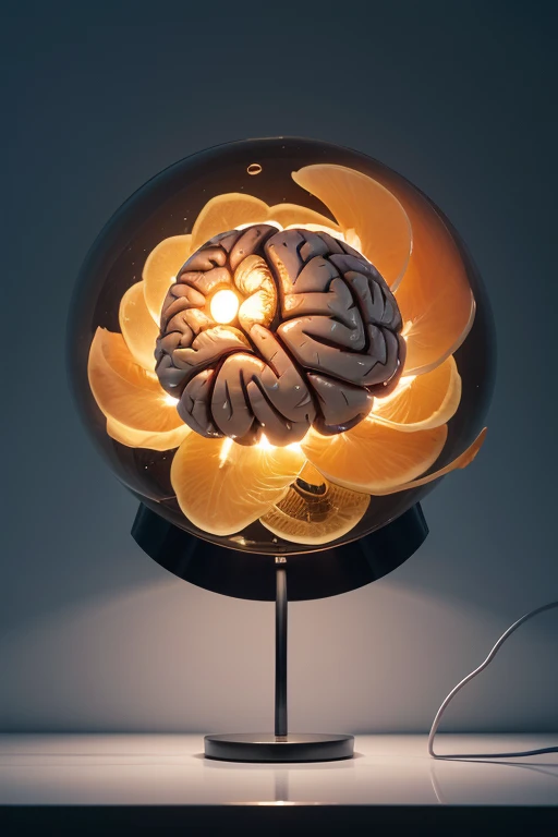 Icon: It represents the fusion of a stylized brain with the shape of a lamp, symbolizing brilliant ideas and innovation.
Cores: Predominance of blue to transmit knowledge and modernity, with orange details to show creativity and energy.
Style: Minimalist a...