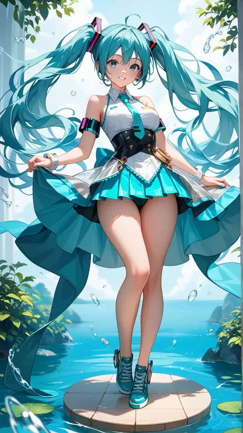 Hatsune Miku 8k Big Breasts Full Body