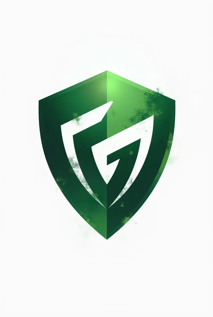 CREATE A GREEN AND WHITE SPORTS SHIELD WITH THE NAME GAMELEIRA ESPORTE CLUBE 