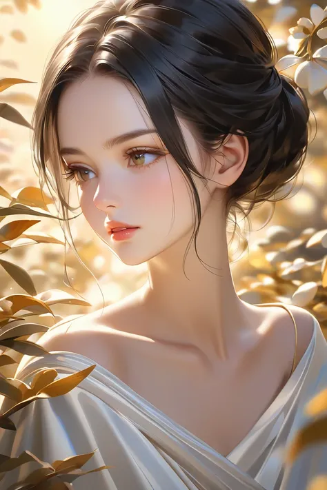 ultra-realism, (Best Quality, masterpiece), One girl, beautiful girl, black hair,