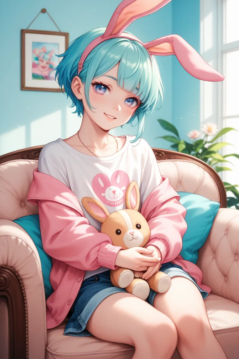 Bunny Eared Boy Ecchi