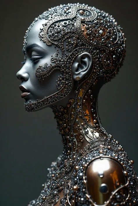 Forged in code, adorned in metal—an AI-born deity of elegance and edge.
The fusion of digital dreams and intricate design gives birth to something beyond human, beyond machine. Is this the future of fashion or a glimpse into a new reality?