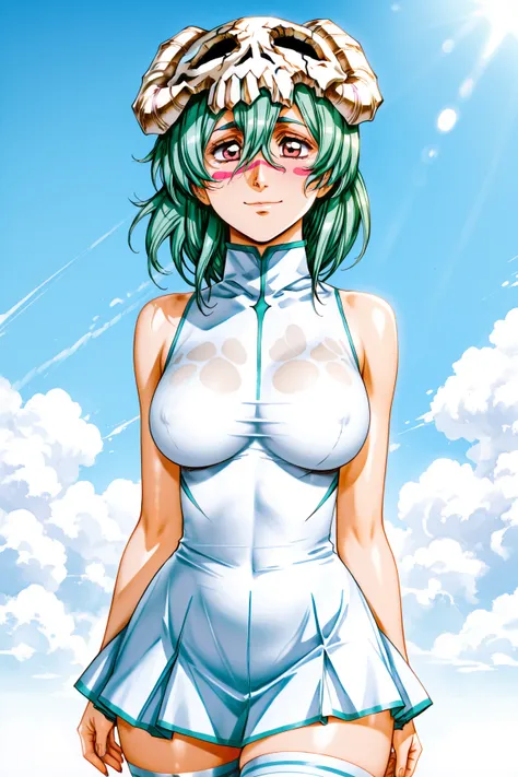  urushihara_Style, Alone, Smiling, bleach, nelliel