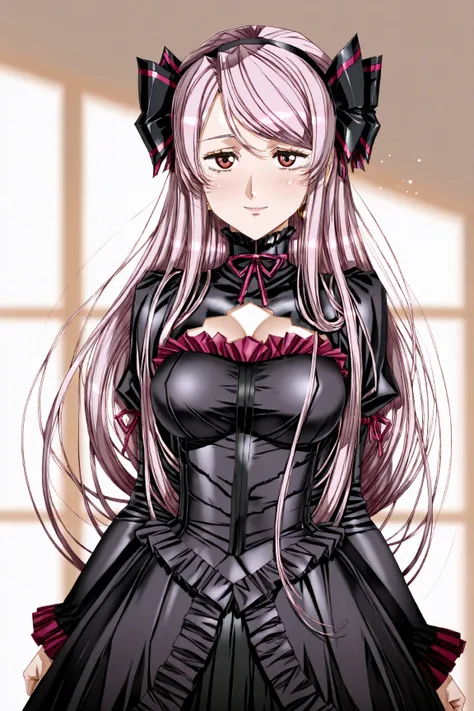  urushihara_Style, Alone, Smiling, shalltear, overlord, Small