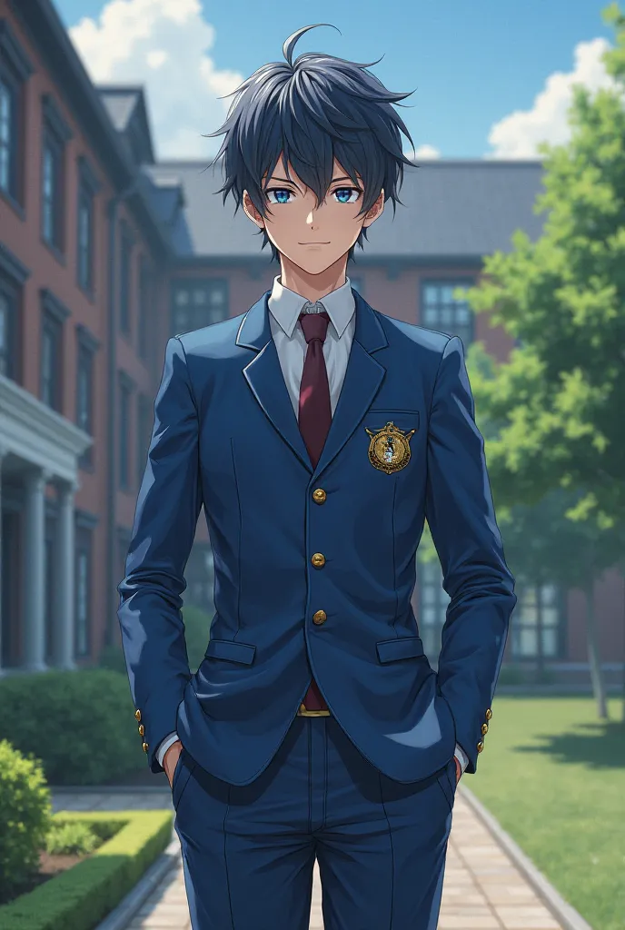 Nagi blue lock wear uniform school 