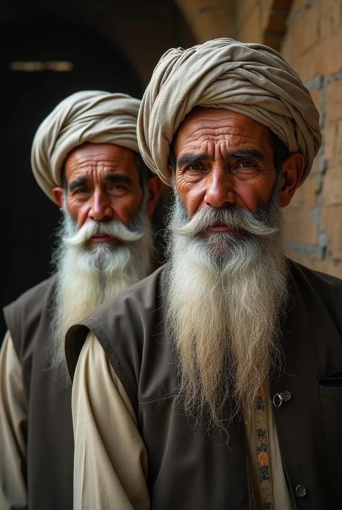 Old muslim men Pakistani