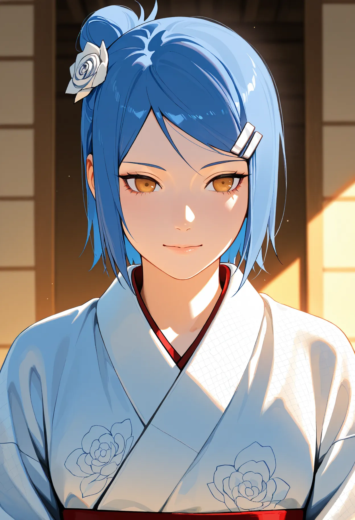 1 girl, konan, naruto, masterpiece, best quality, Ultra detailed, high resolution, beautiful, 