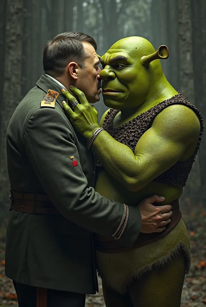 I'd like a picture of Hitler caressing Shreck 