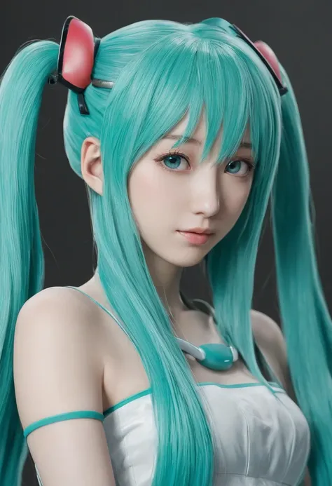 Hatsune Miku ultra realistic 