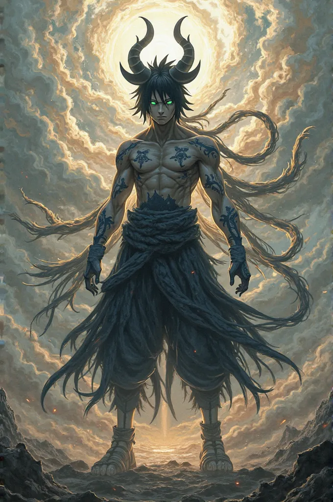 Create Sasuke Uchiha in a juubi version 