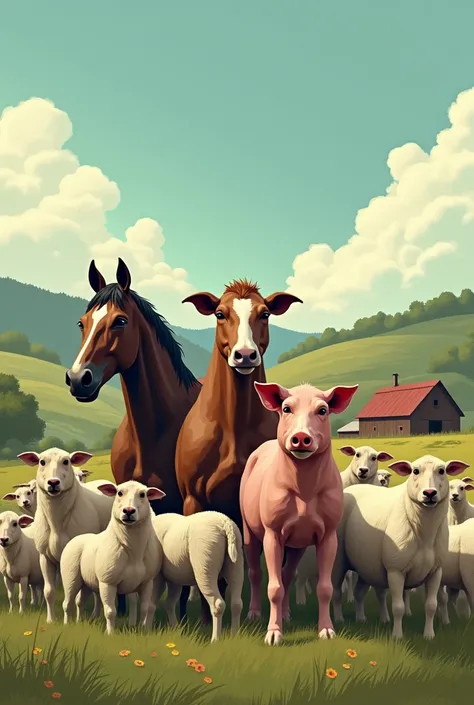 A playlist cover for animal farm