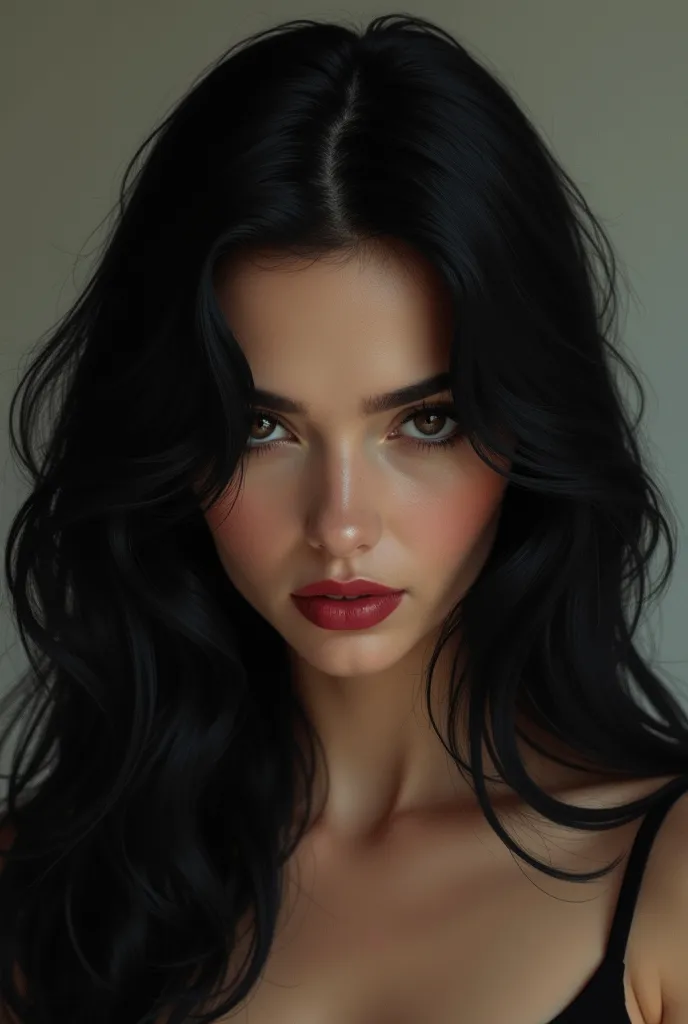  black-haired woman