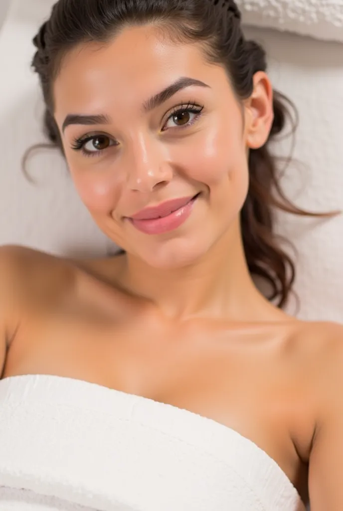 /IMGGenerate an image that accompanies a beauty coupon with the following points offered.

* Hot water bath
* Hair wash and hair massage
* facial and skin cleansing
* Full body massage
*  stretch
* Heating
Relaxation and rest

Only Valid for Miss Yoana Fid...