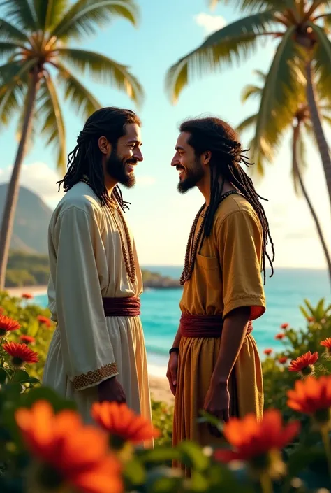 Jesus in Hawaii with Bob Marley