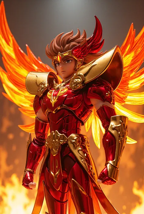 It will be with a character from Boku No Hero Katsuki Bakugo...Wearing the armor of the knight Ikki the Phoenix, that is, the armor of the Phoenix