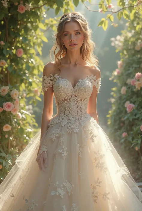 Make the most beautiful bride with the most beautiful wedding dress