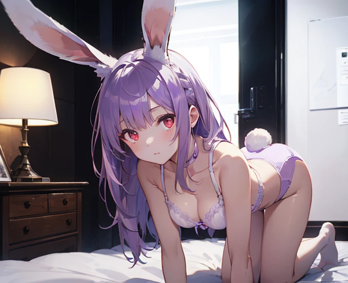 (Close up :1.3), really, best quality ,  More details, CG's high-quality show ,  the most tender and beautiful ,  Floats softly  ,  has a high resolution, ( 1 girl), ( best quality ,4K,8k,masterpiece:1.2), (   light purple hair   :1.5),( beautiful long hai...