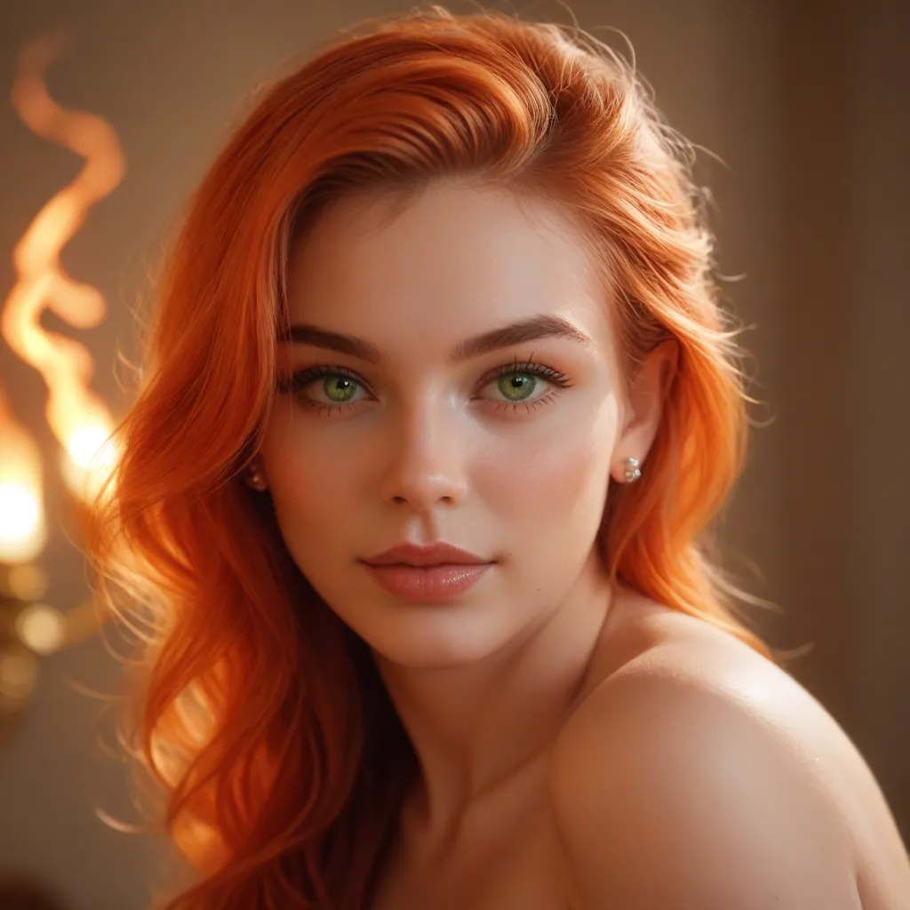 A beautiful redhead