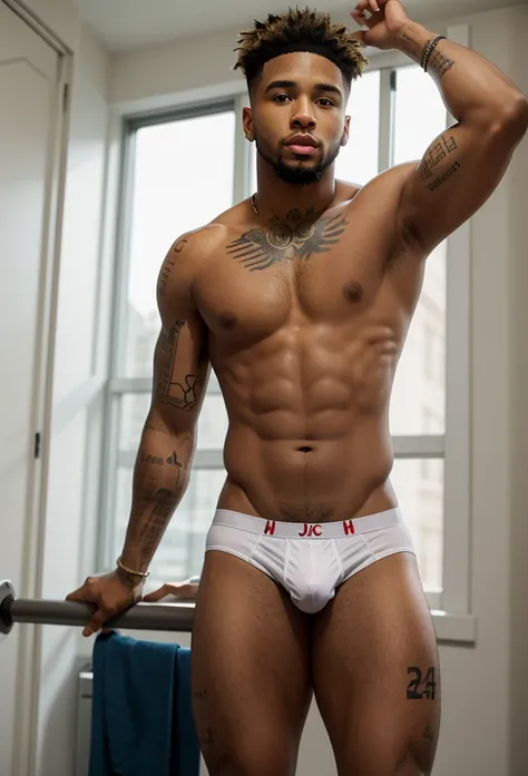 odell Beckham Jr. in jockstrap 