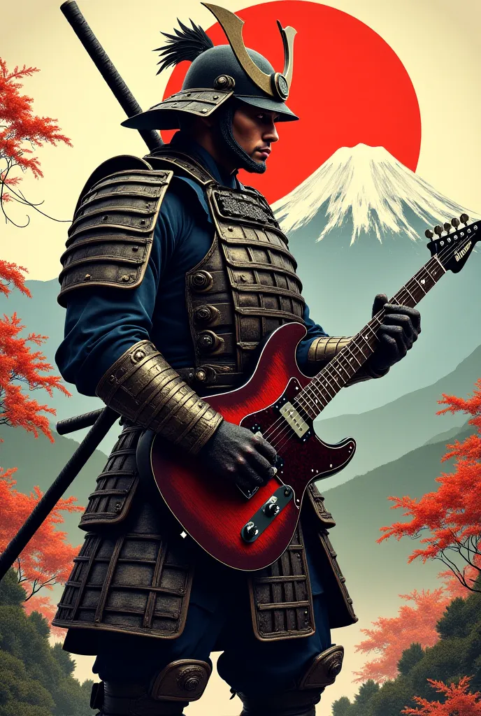 Samurai con la telecaster