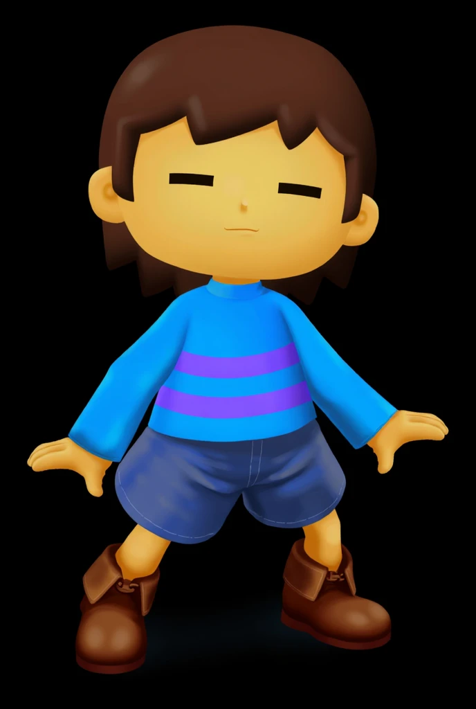 Frisk from undertale.