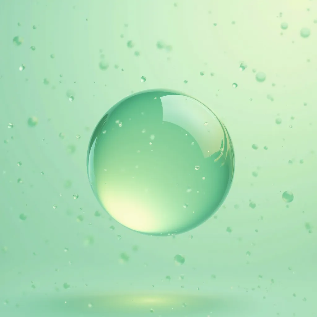 bubbles (bubble.png)
Create a 50x50 transparent canvas.
Draw a semi-transparent circle with soft borders.
Add a highlight to the top of the circle.
Bubble color green