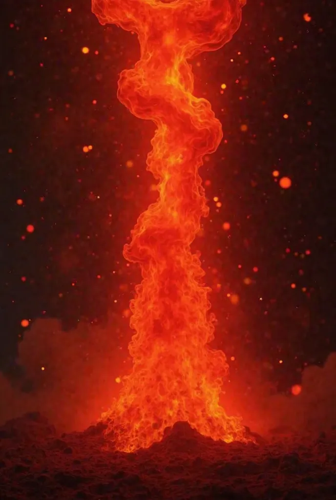 Red flame image
