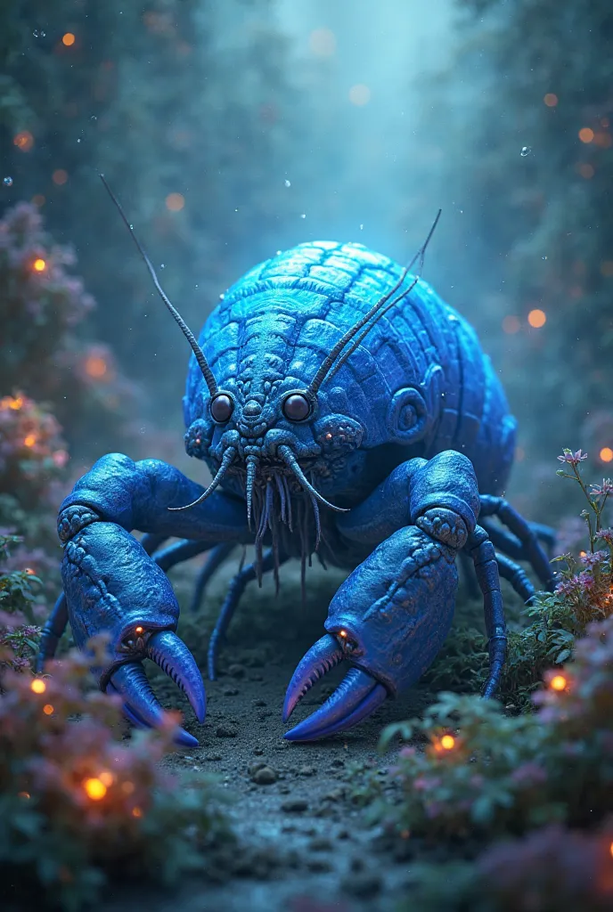 blue globe-type lobster