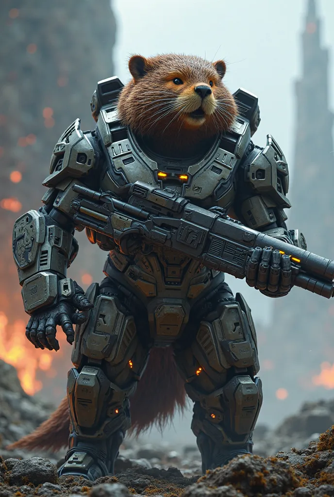 HALO armored beaver